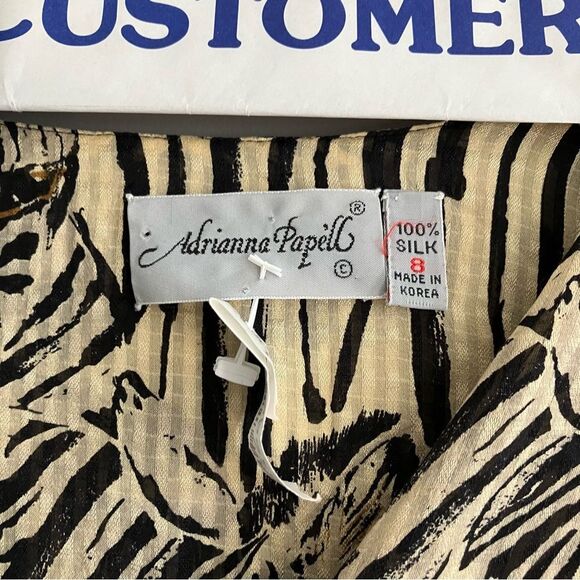 Adrianna Papell Zebra Dress - Picture 2 of 3